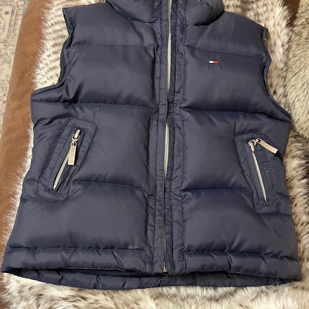 Tommy Hilfiger Dark Blue Puffer Vest